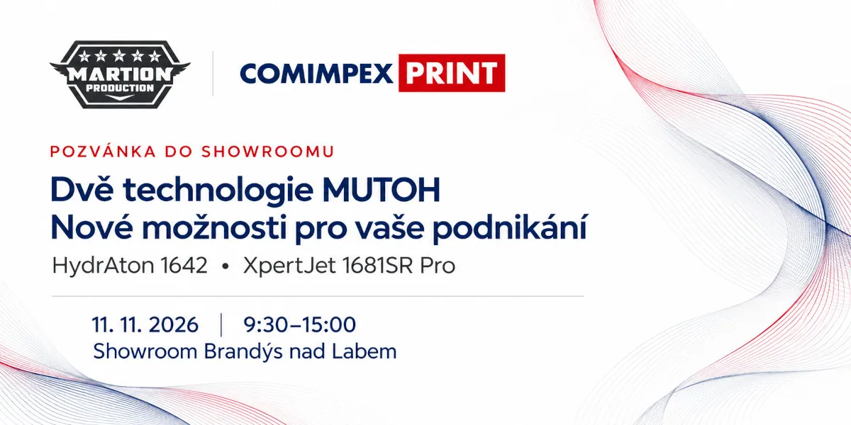 MUTOH Waterbased UV vs. osmibarevný ecosolvent: nové možnosti pro vaše podnikání