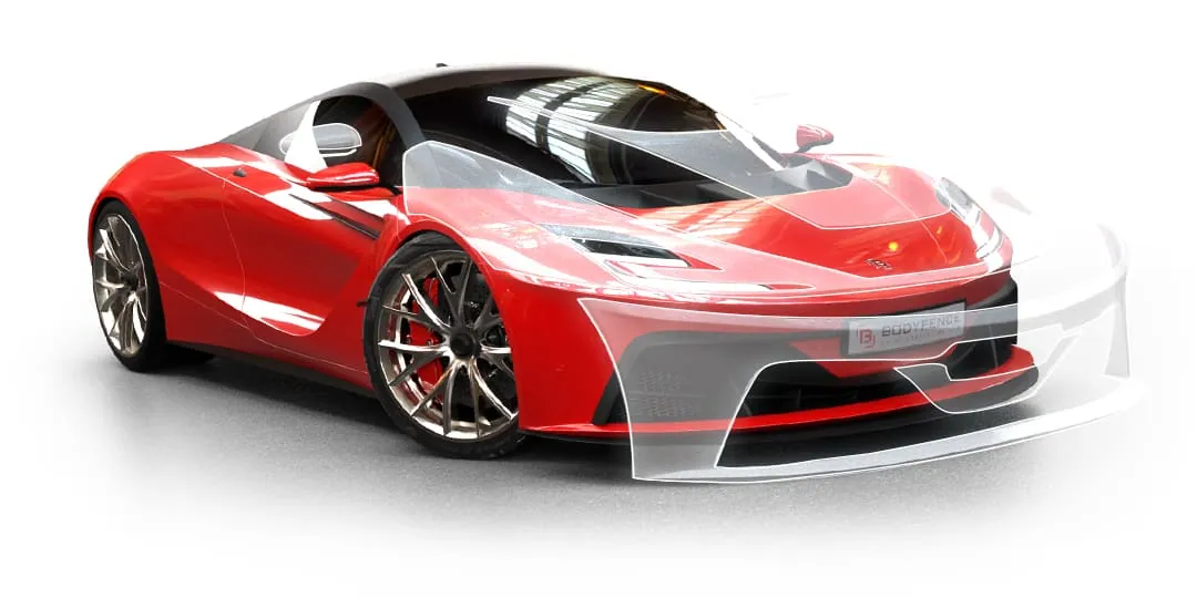 BODYKIT – to jsou předřezané díly karoserie vozidla vyrobené z fólie HEXIS BODYFENCE